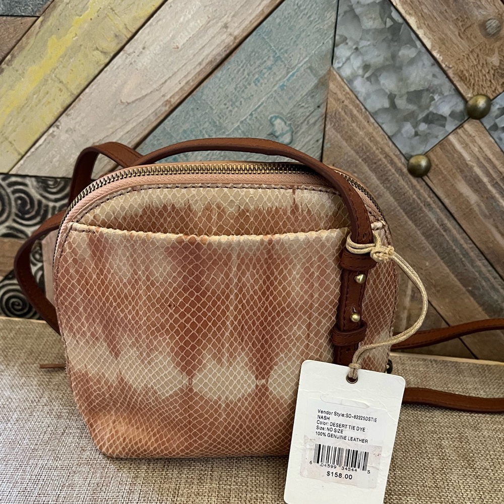 HOBO Brown Crossbody Bag with Sleek Design - Picture 3 of 6